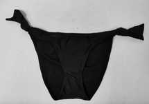 Majtki kąpielowe czarne 34 dół od stroju bikini STD0196 LA REDOUTE