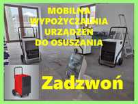 Osuszanie budynków Osuszacz powietrza wynajem Wypożyczalnia