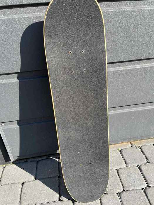 Deskorolka duza w paski czarna