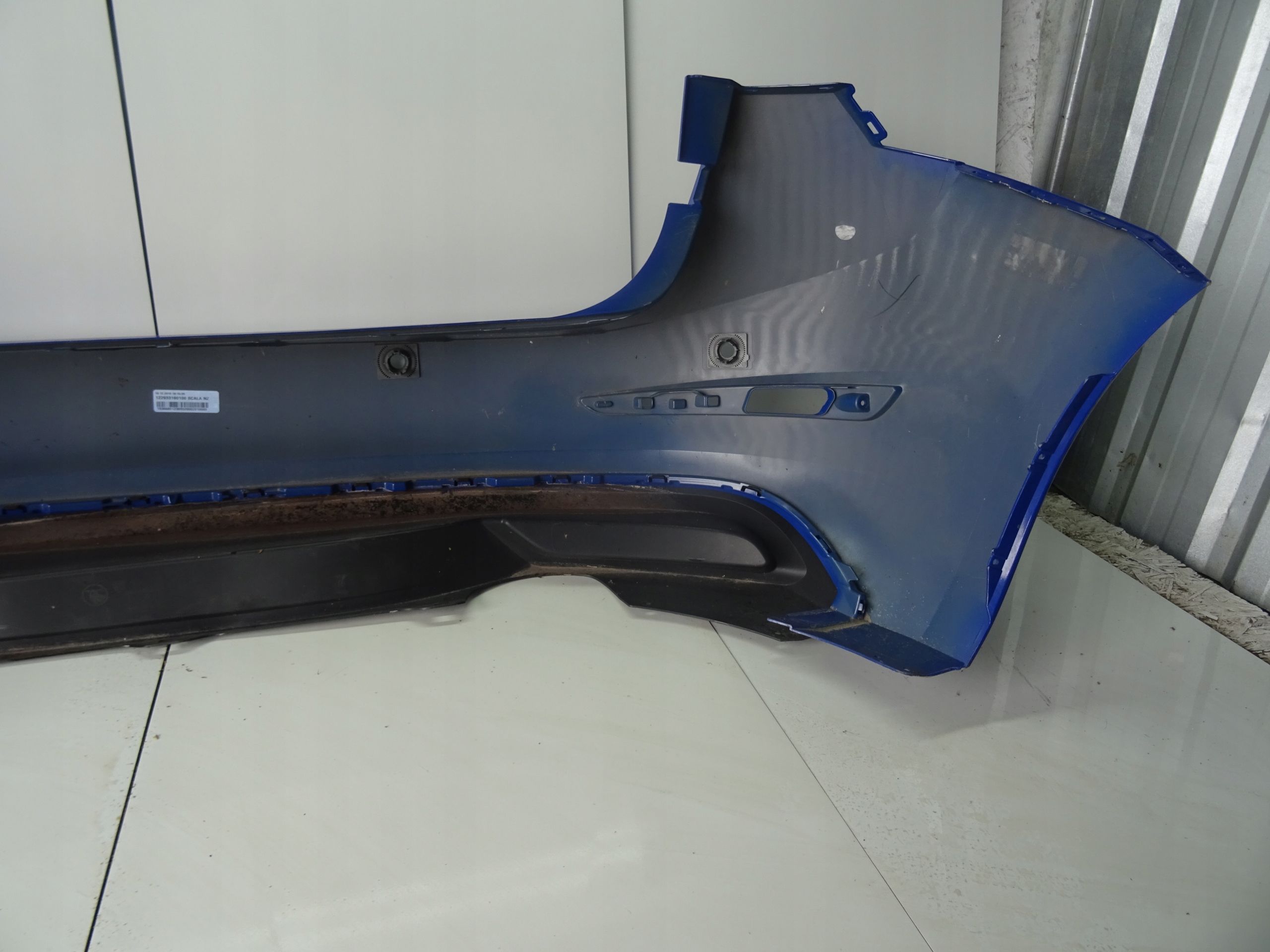 Skoda Scala 19  Zderzak tył Tylny oryginał