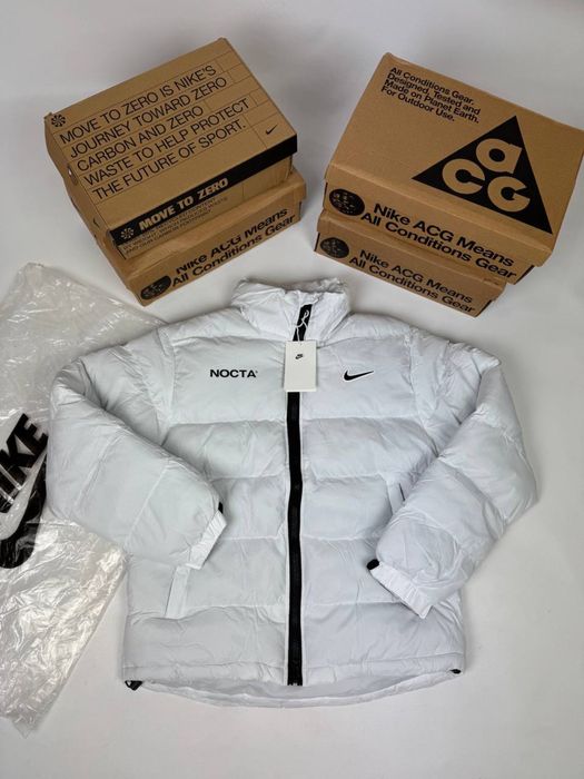Пуховик Nike Nocta білий