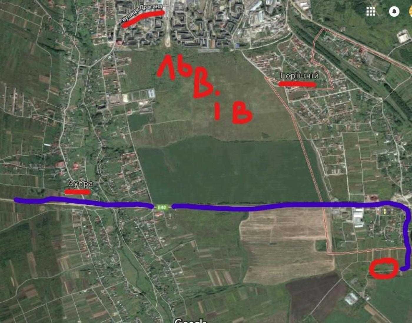 Продаж ділянки під будівництво Пасіки Зубрицькі