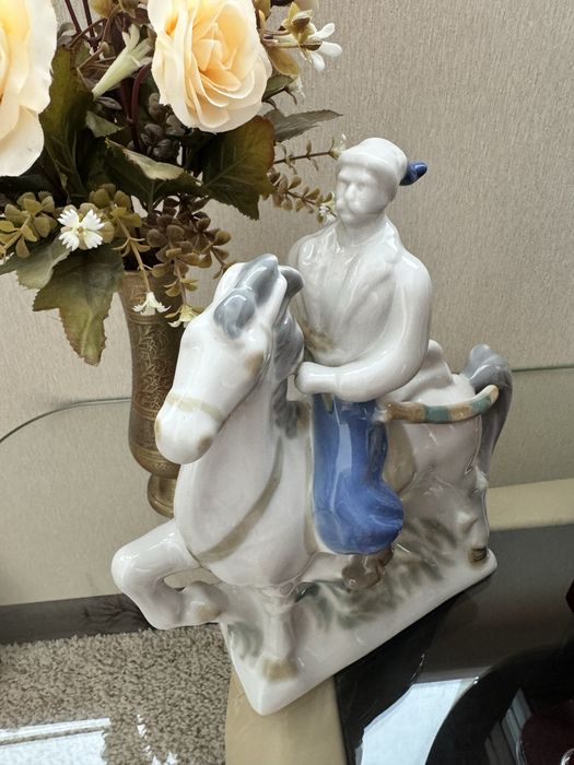 Фарфор Статуэтки Одарка та Карась Пара