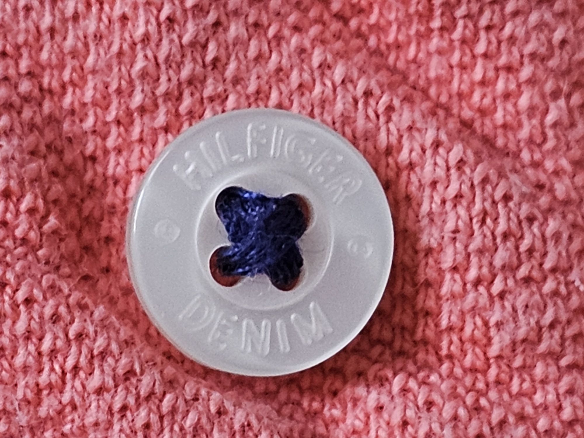 koszulka polo TOMMY HILFIGER Denim meska r. M lososiowa - okazja