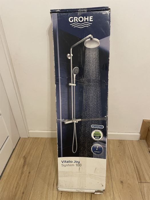 Grohe Vitalio Joy System 180 zestaw prysznicowy deszczownica nowy