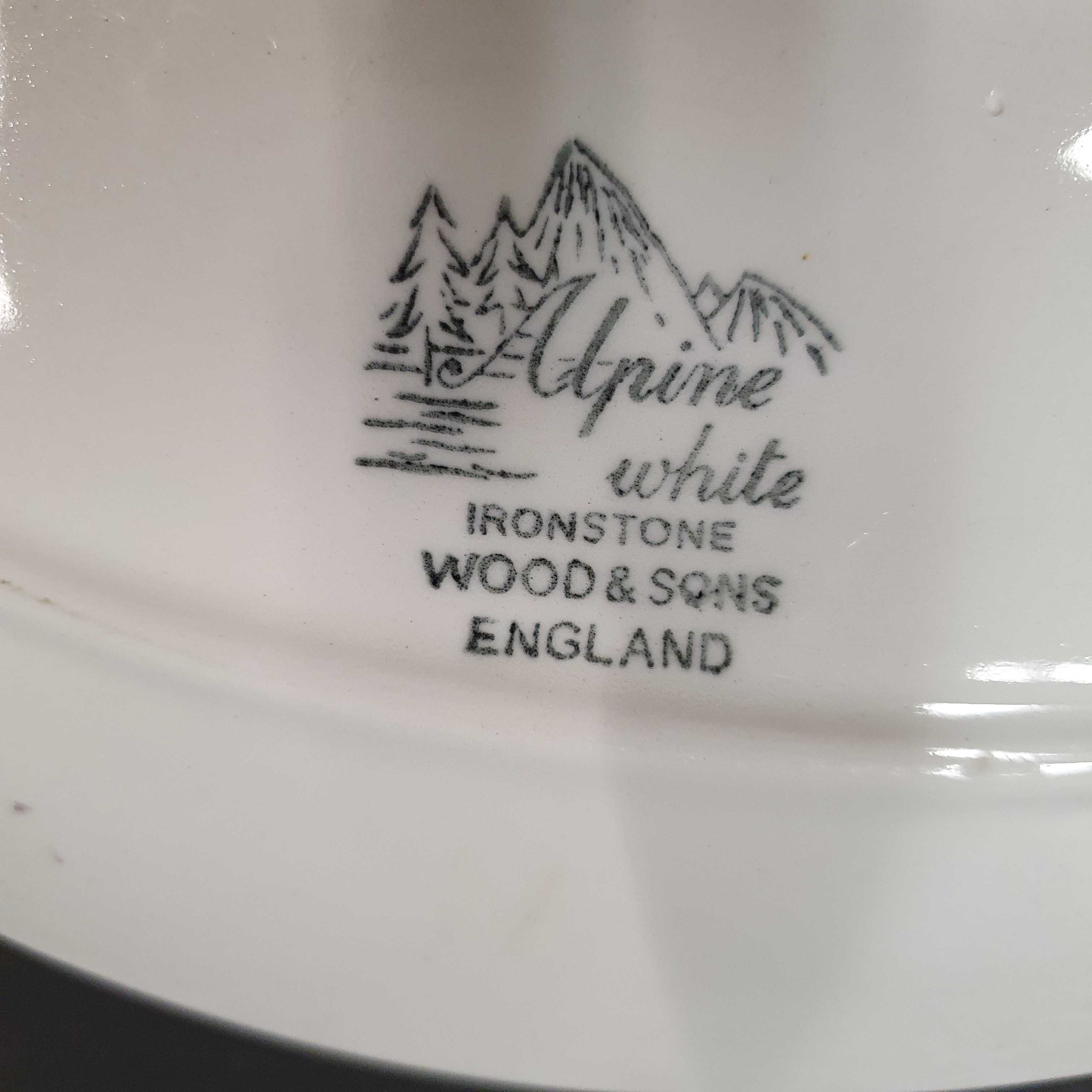 półmisek Alpine White Ironstone Wood &Sons