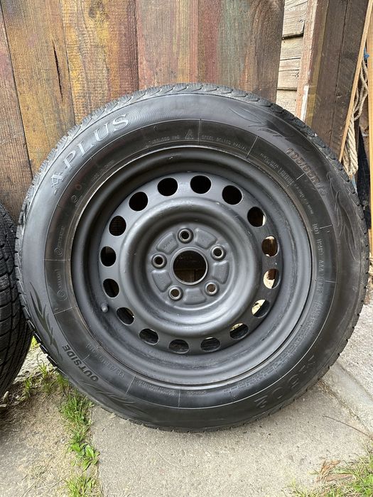 Koła 15" | felgi 5x114,3 | opony zimowe Aplus A502 195/65 R15 91 H