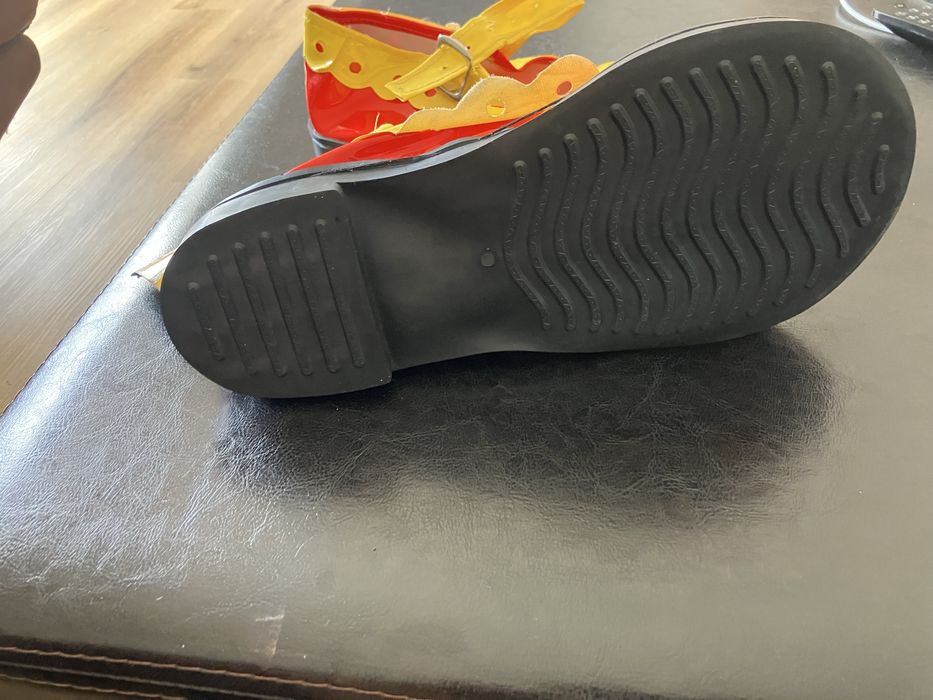 sapatos de Palhaço, tamanho ajustavel 35 ate 39