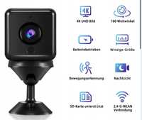 EBARSENC 4K mini kamera do monitoringu wewnątrz, Wi-Fi aplikacja