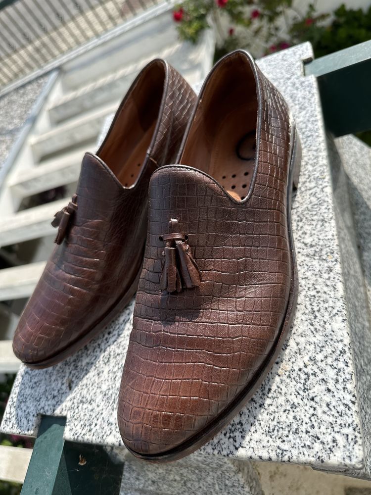 Sapatos macassins clássico
