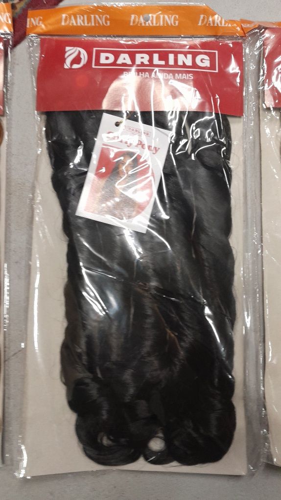 Tranças de postiço estilo Francês Pony Curly