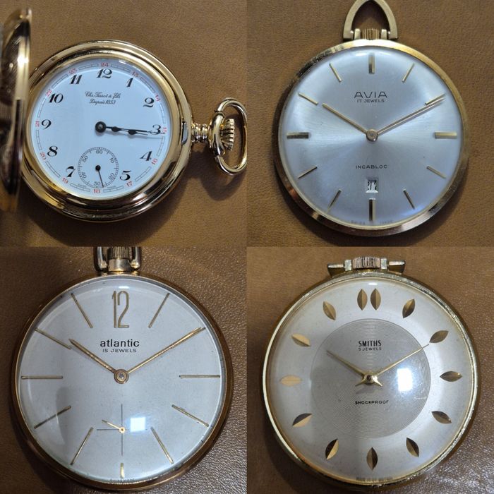 Редкие Винтажные Карманные часы AUDAX Omega Tissot Ingersoll