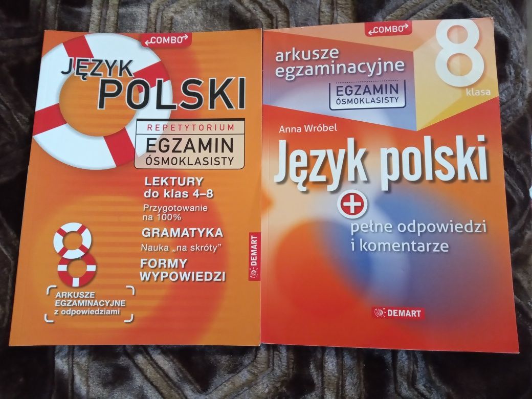 Język polski. Egzamin ósmoklasisty