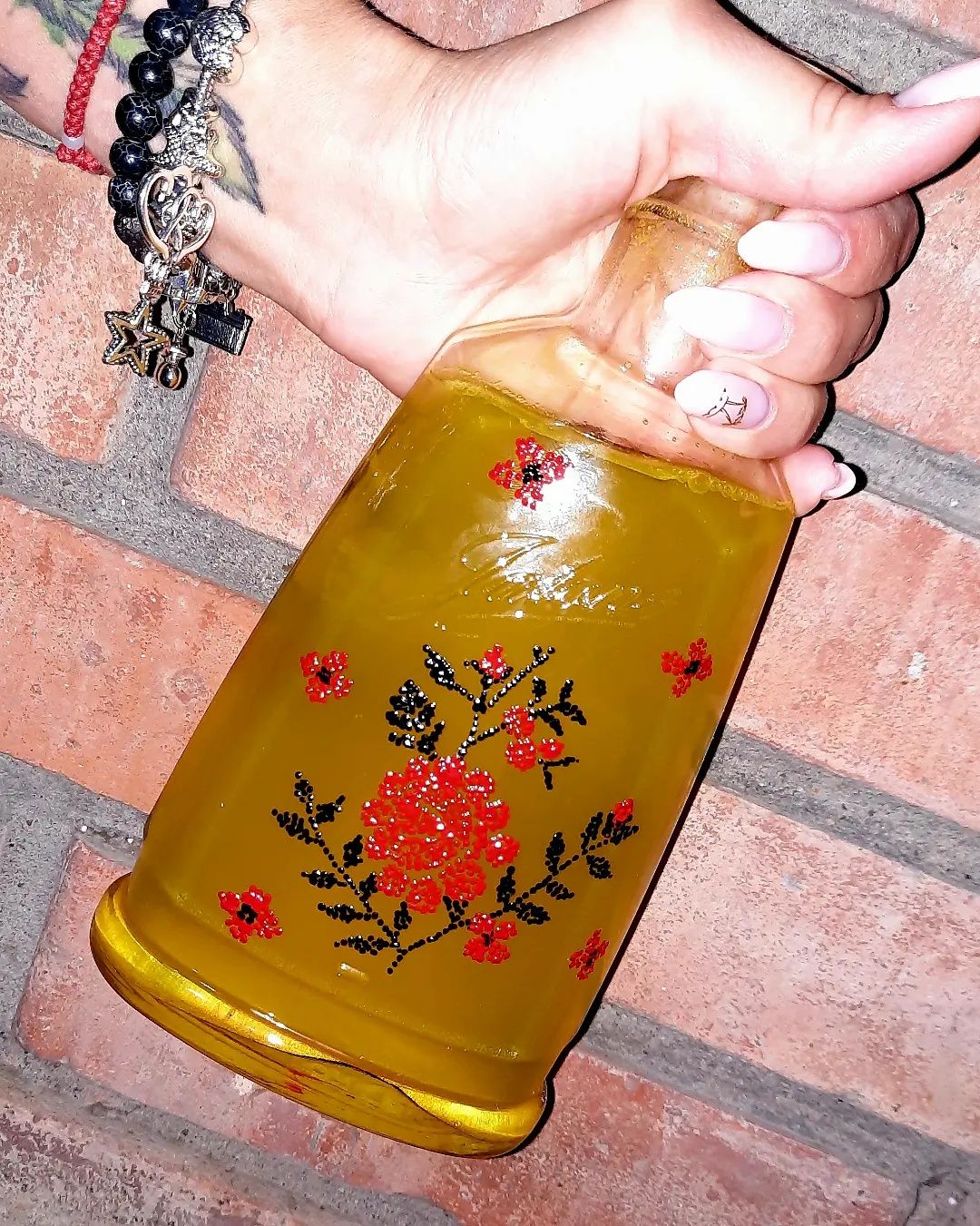 Бутылки оригинальная ручная роспись