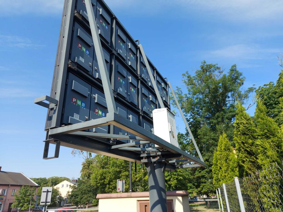 Telebim 9,21 m2 (kompletny z konstrukcją i podstawą))