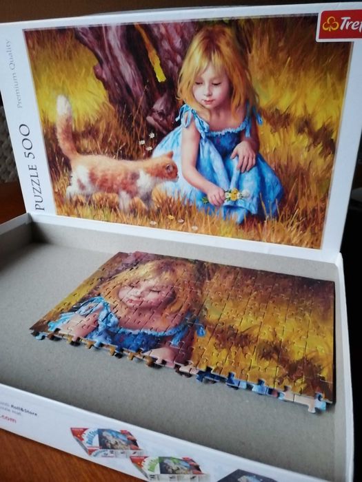 Puzzle TREFL 500 Center of attention - Jim Daly kompletne