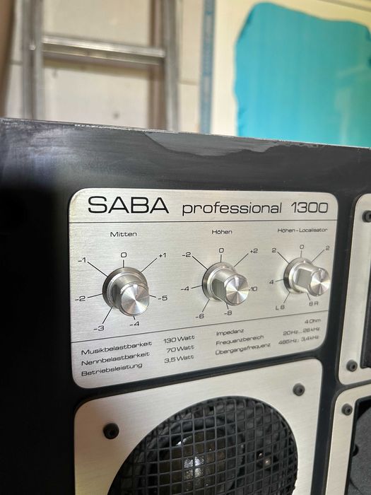Акустична система SABA PROFESSIONAL 1300. GERMANY. 40кг. пара