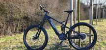 Rower elektryczny mtb szwajcarskiej firmy  na xt silnik shimano okazja