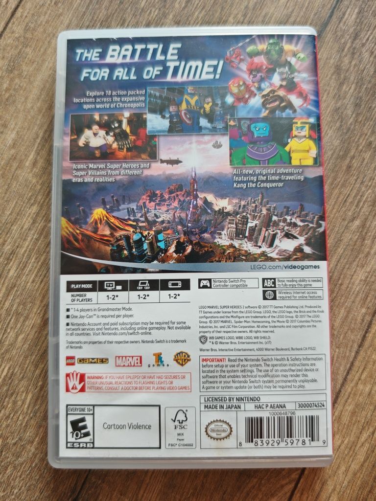 Lego super heroes 2 marvel Nintendo Switch