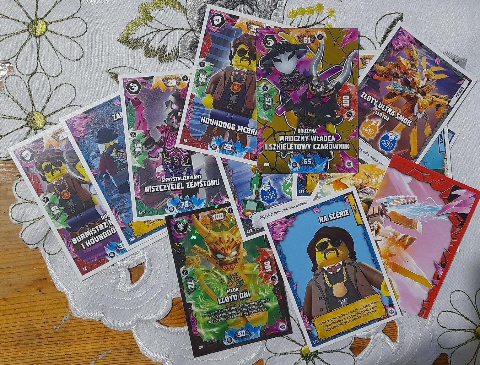 Karty lego ninjago seria 8 tcg