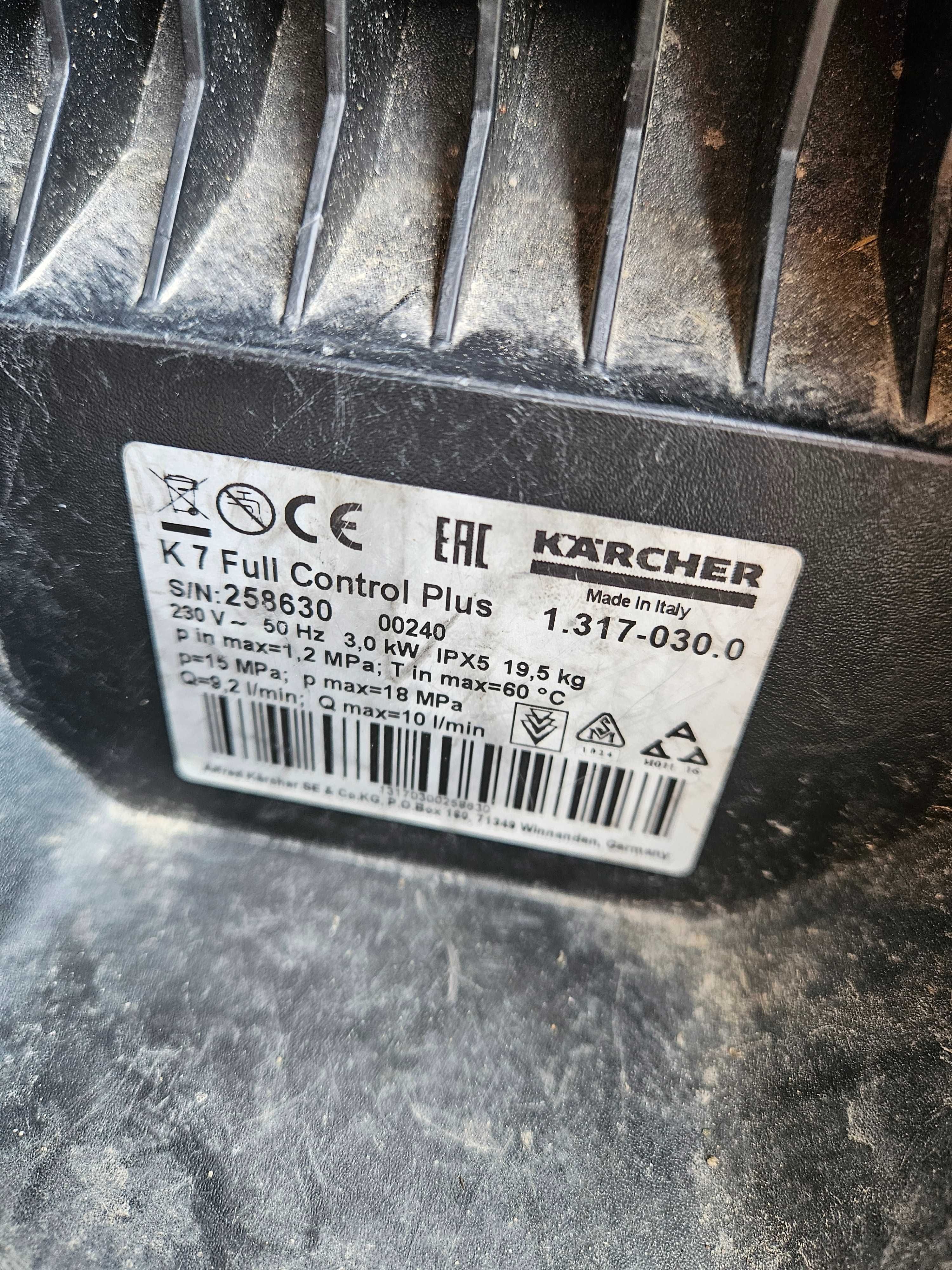 Myjka Karcher K7 full control plus - mało używana