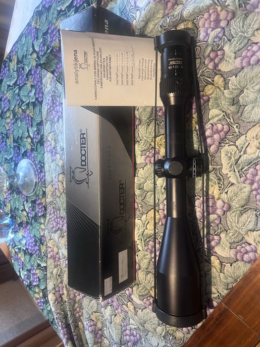 Luneta celownicza  do broni mysliwskiej DOCTER CLASSIC 3-12x56/R 4LP