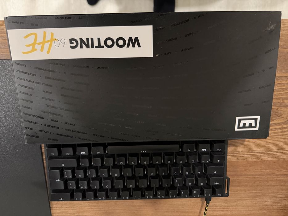 Teclado whooting he60 gaming professional fps