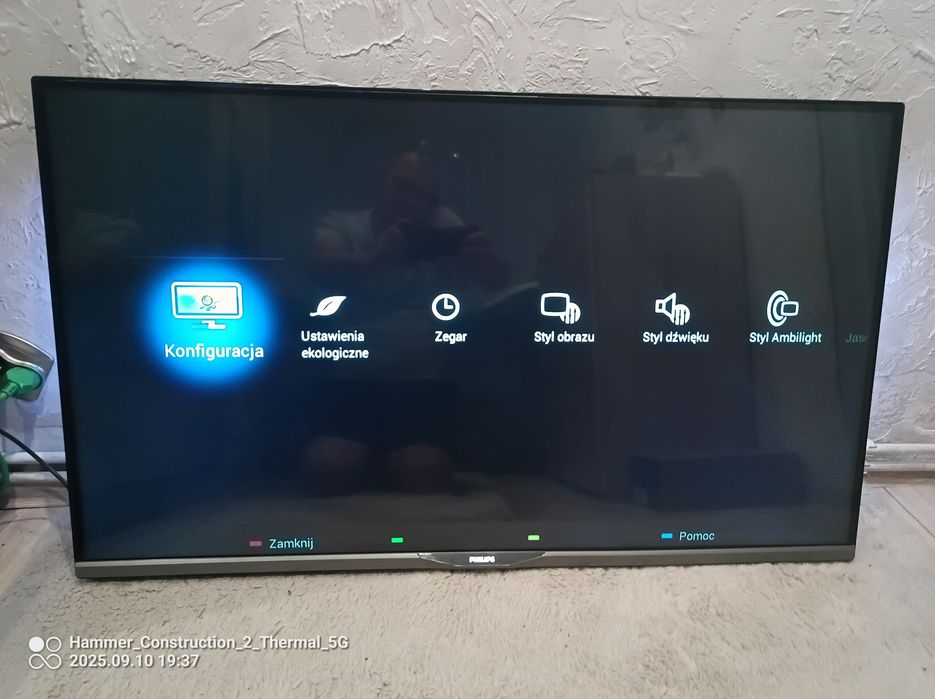 Telewizor 42 Philips Full HD ambilight ,smart tv android + kabel i pil