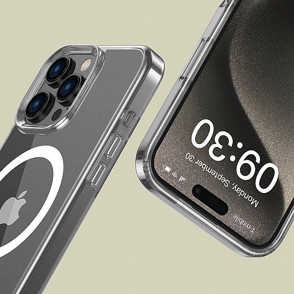 Tech-Protect Flexair Hybrid Magsafe Iphone 16 Pro Max Clear