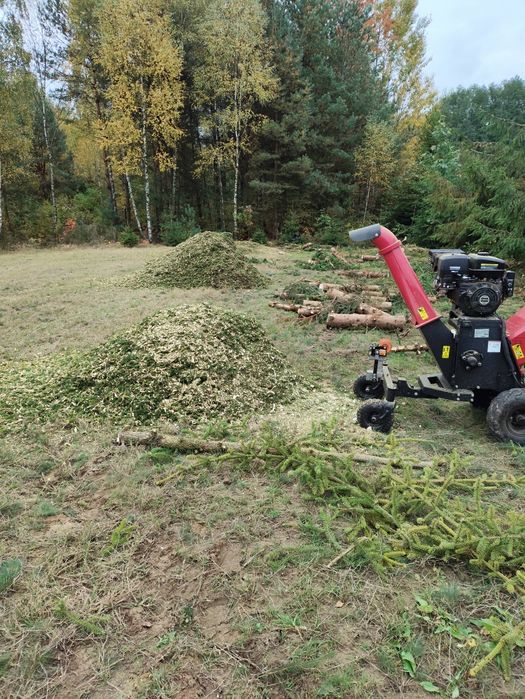 Rębak rozdrabniacz gałęzi