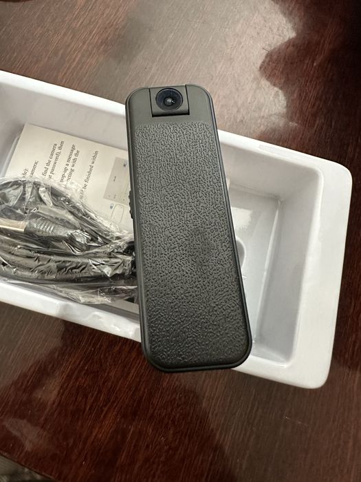 Нагрудна мини боді камера з поворотом fullHD