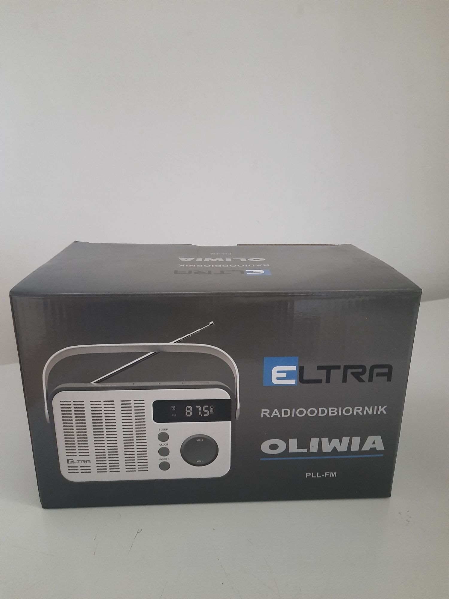 Radio ELTRA Oliwia Biało-szary