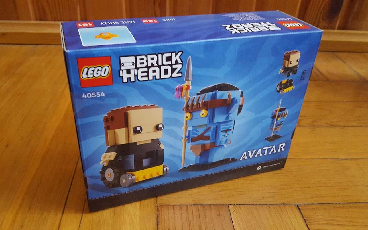 LEGO 40554 BrickHeadz - Jake Sully i jego awatar - NOWY Zestaw LEGO