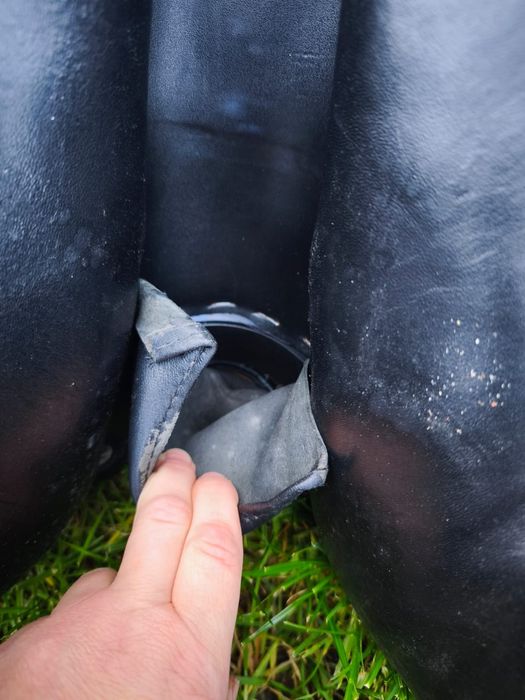 Siodło uniwersalne skórzane