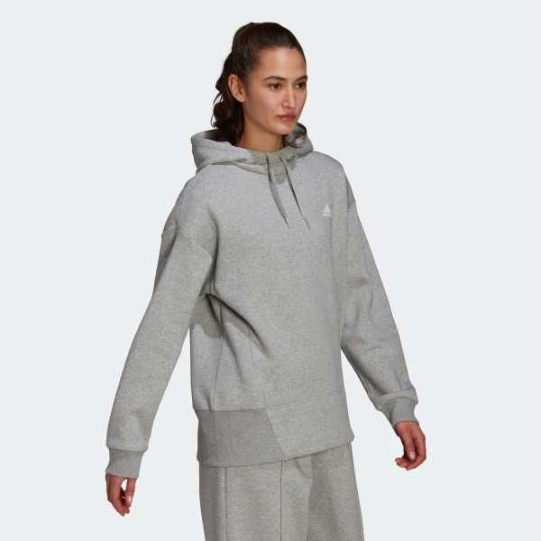 Жіноче флісове худі adidas essentials studio HA6609