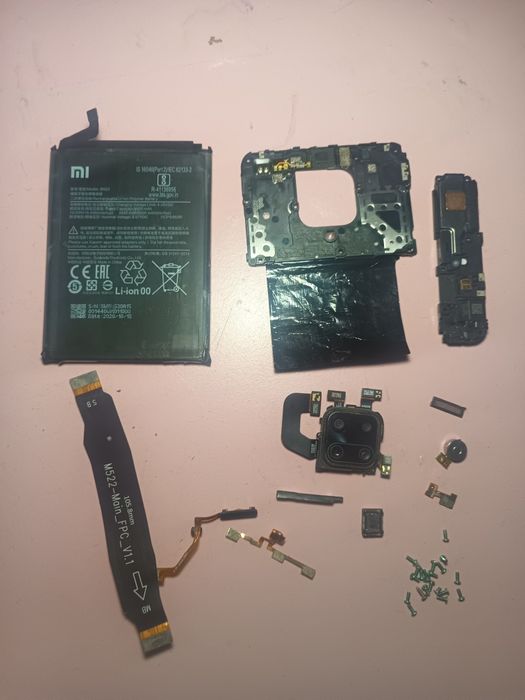 Redmi note 9pro разборка