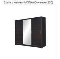 Szafa z lustrem MONAKO wenge 250 cm