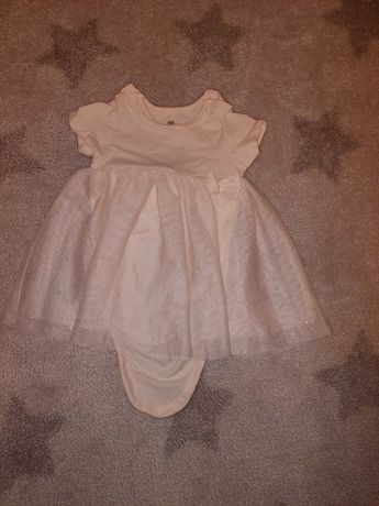 Sukienka niemowlęca h&m r.62