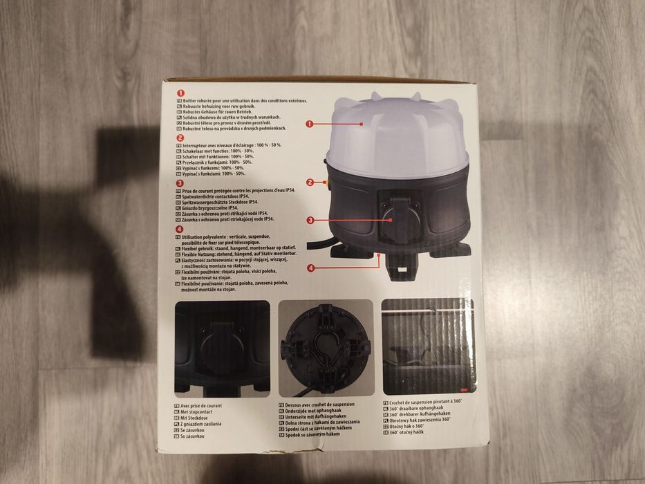 Brennenstuhl IP54 50W 5400lm Cena Ostateczna