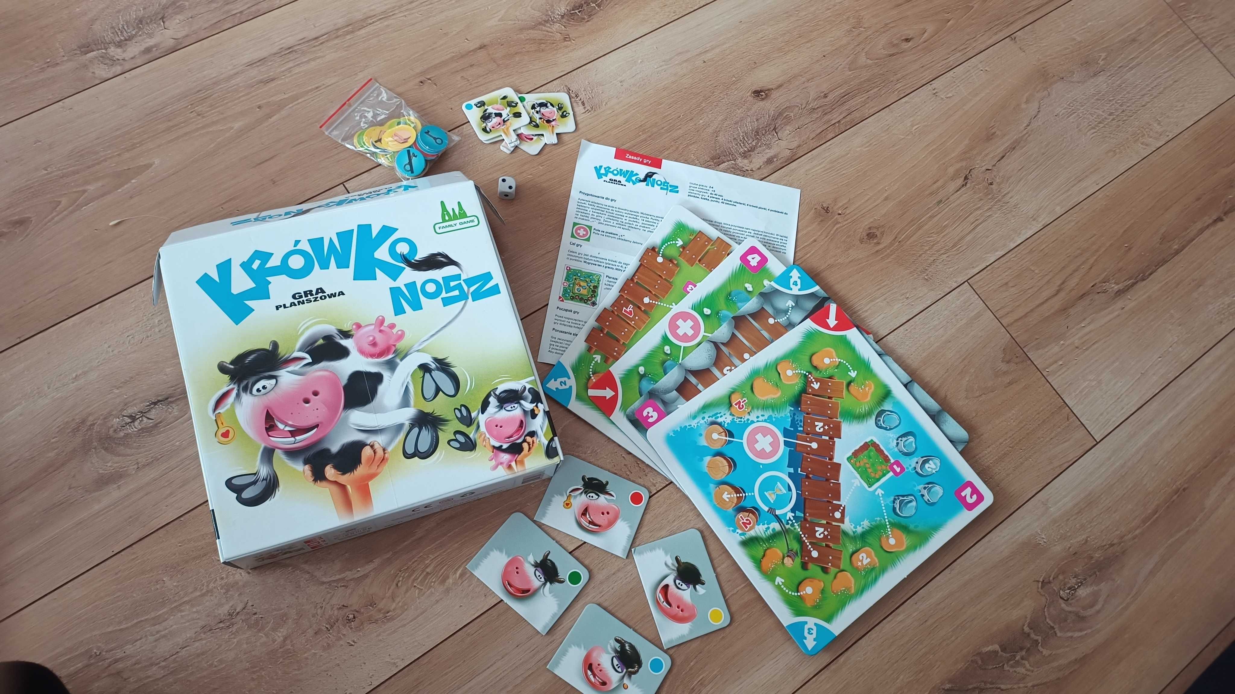 Krówkonosz, gra planszowa, Jawa