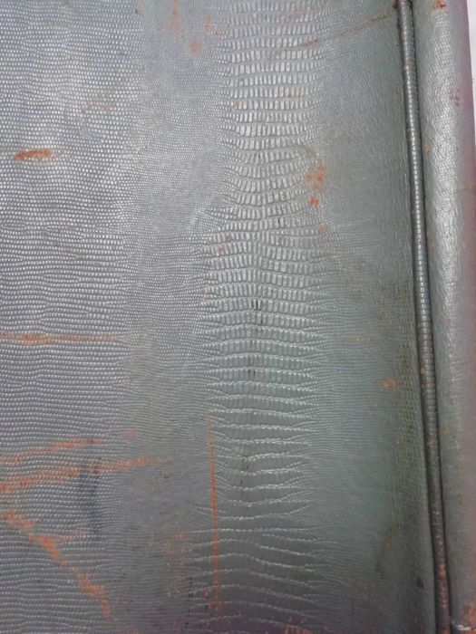 Антикварний шкіряний дорожний чемодан ГДР