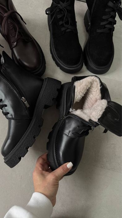 Черевики зимові, ботинки жіночі