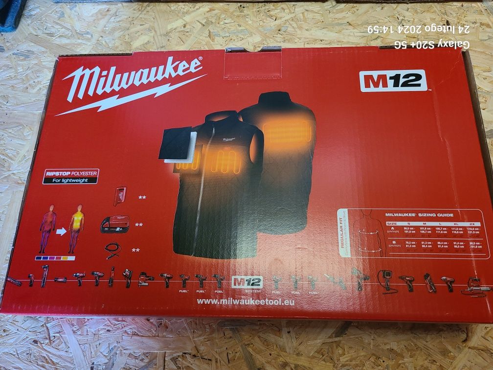 Damska kamizelka Milwaukee M12HBWPLADIES (S)