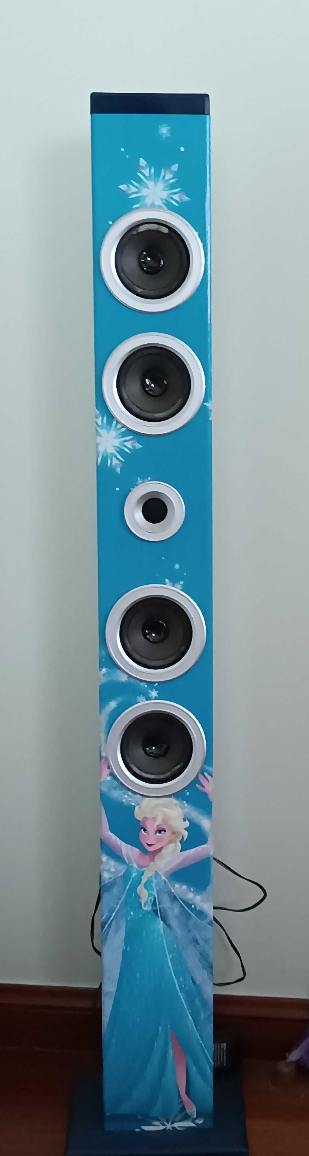 Bluetooth coluna Frozen