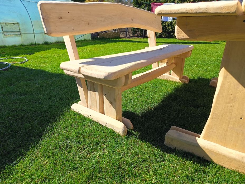 Zestaw ogrodowy stół + ławki