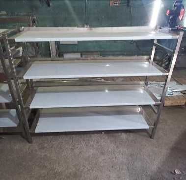 Стеллаж із нержавеючої сталі