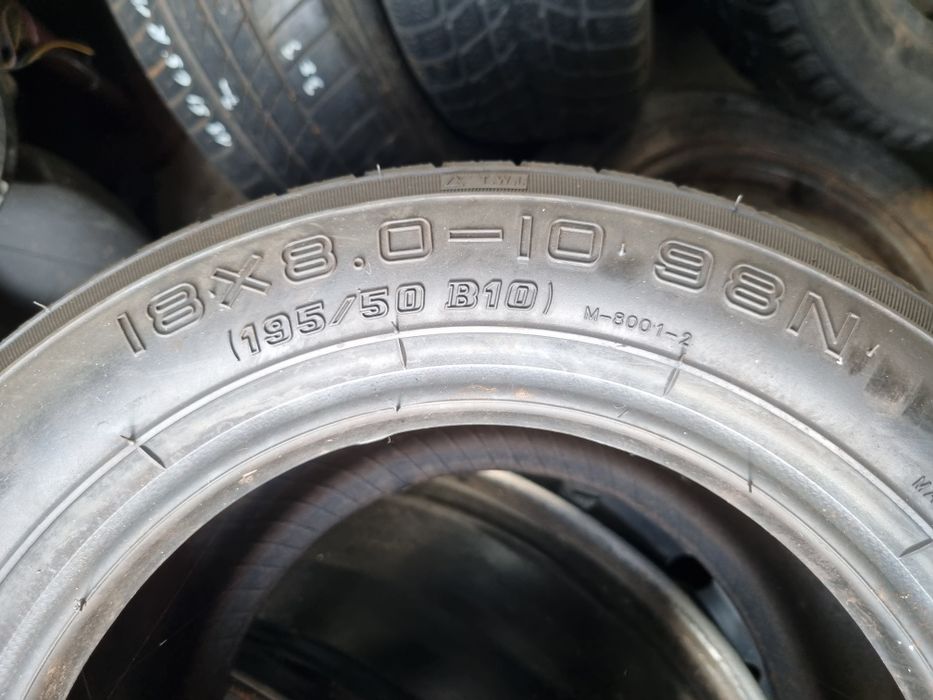 2 Nowe Opony 18x8.0-10 Maxxis 195 50 B10 96N 225 55 B12 104 Trelleborg
