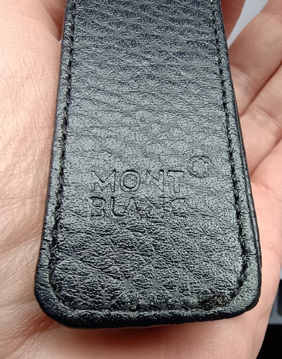 Etui MONT BLANC skórzane na instrument piśmienniczy pióro długopis