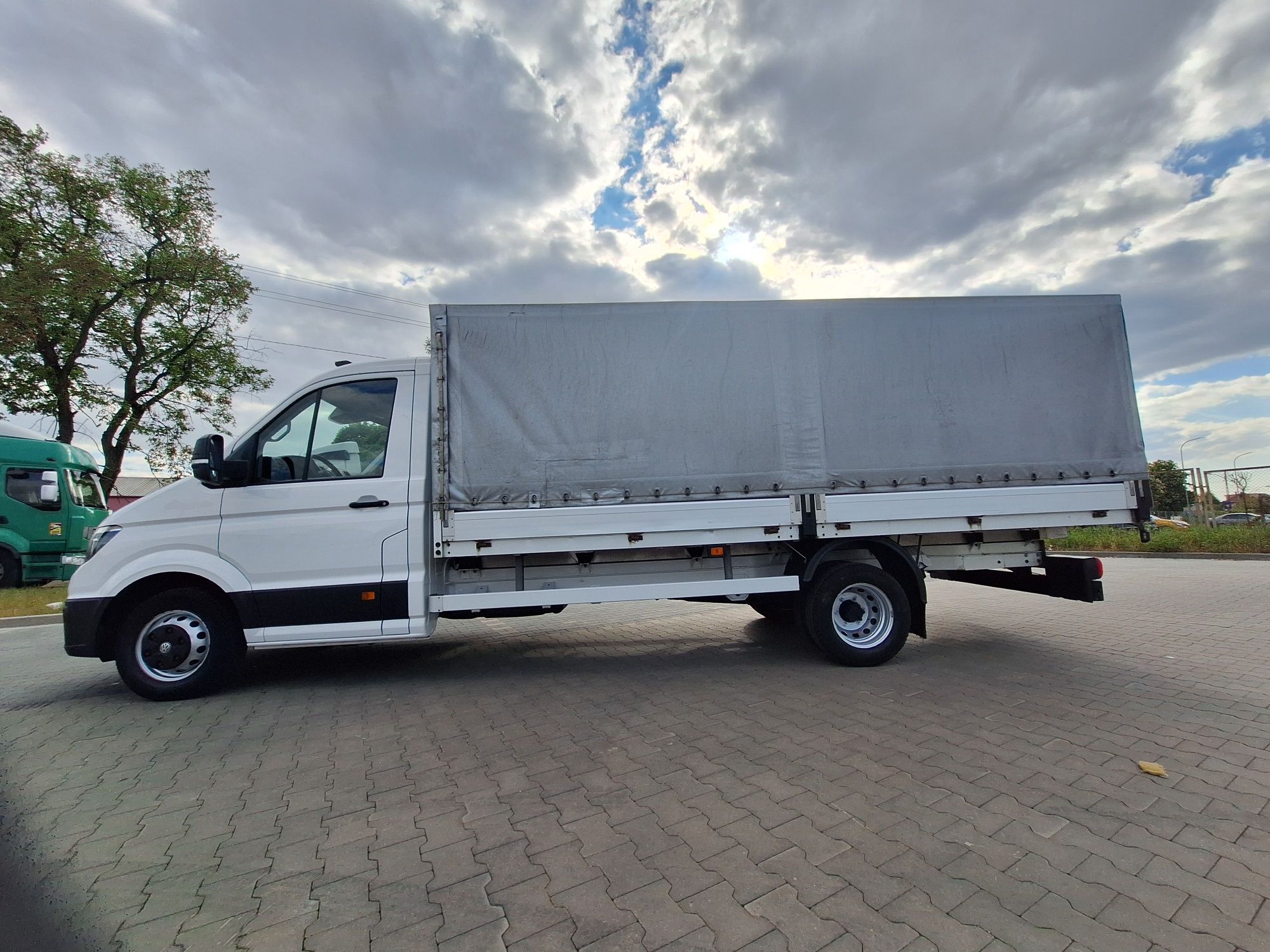 Wv Crafter Max Rozst. osi 4.5m Paka4.9 x 2.25m na B Salon PL1 wł. Fv23