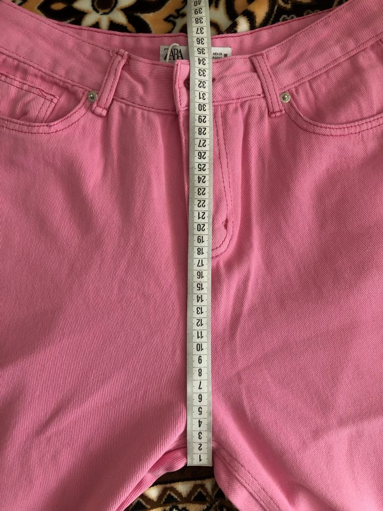 Нові джинси Zara рожеві